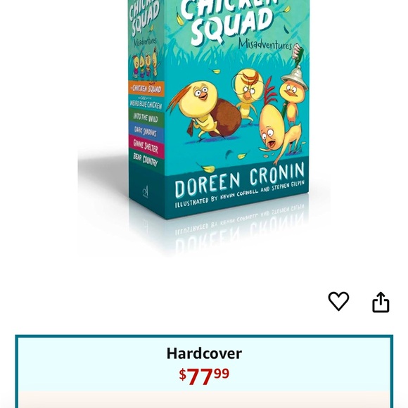 The chicken squad book set; like new - Picture 3 of 3